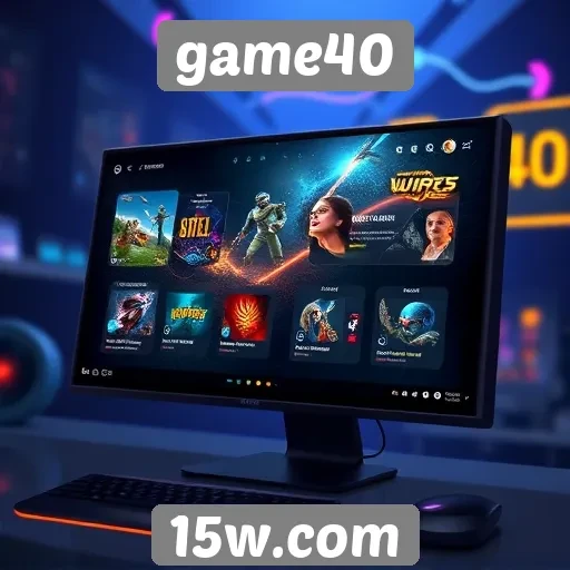 Explorando a evolução do design de interface no game40